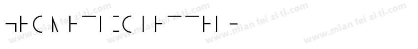 geometric letter字体转换